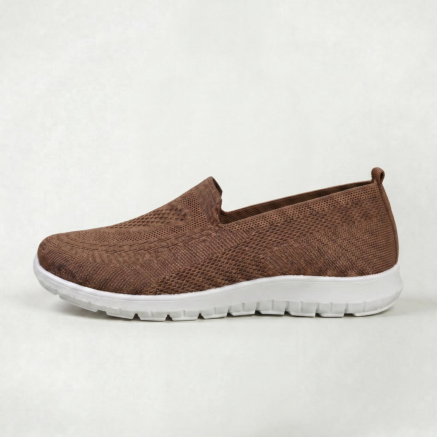 Chaussures plates à enfiler en maille pour femme, légères et confortables