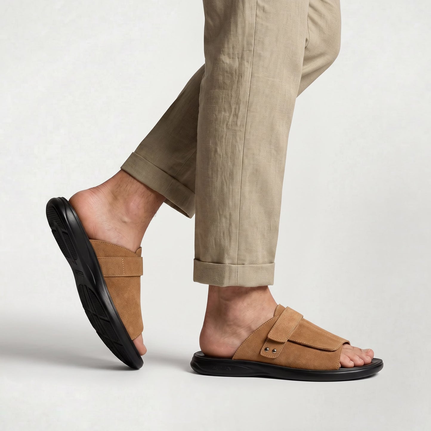 Chaussons légers élégants pour homme au style inspiré de l’héritage classique