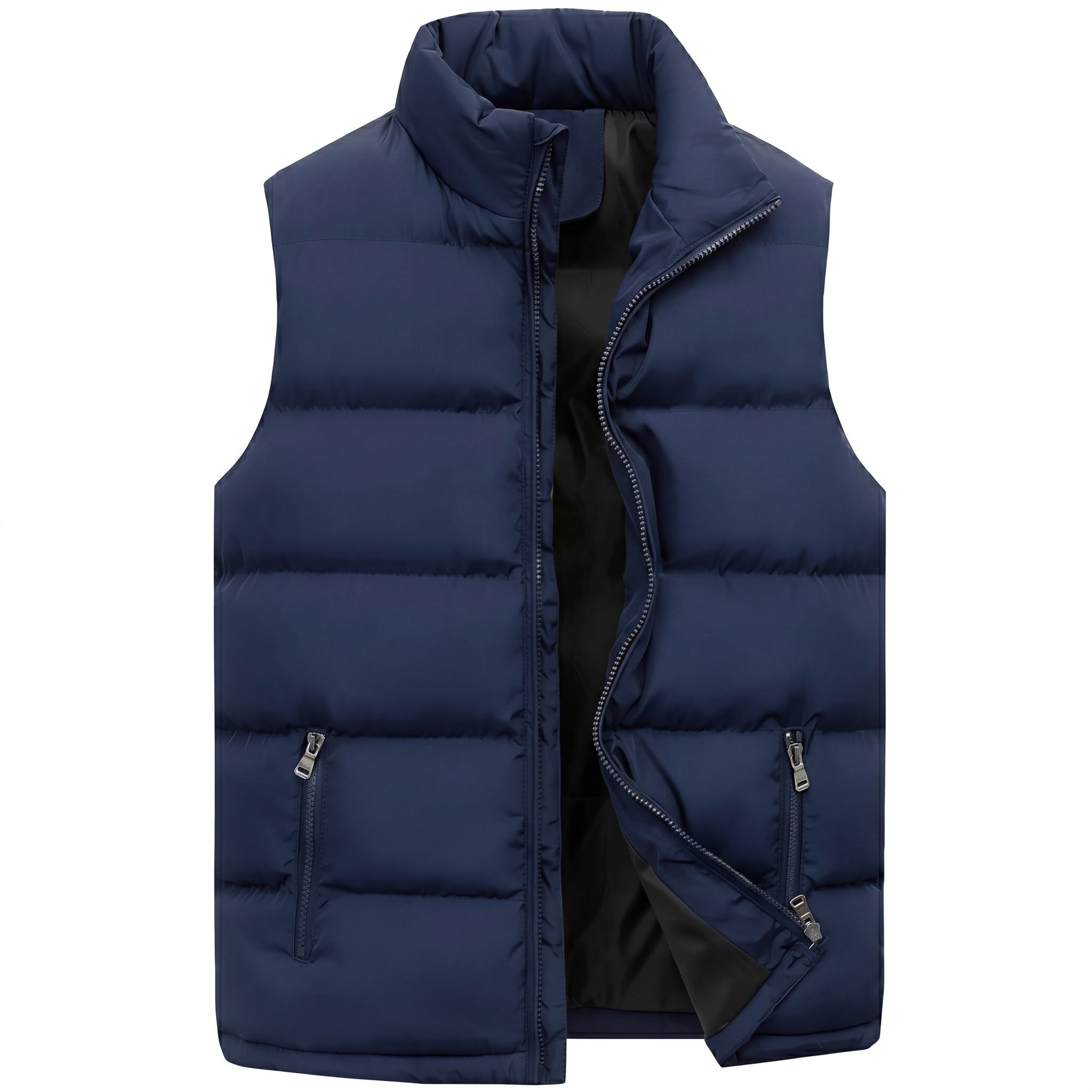 Gilet doudonon Bodywarmer pour hommes pour des couches avec un look brodé