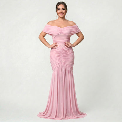 Robe Maxi Intemporelle pour Femme à Taille Élégamment Ajustée
