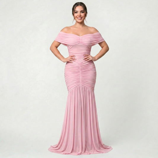 Robe Maxi Intemporelle pour Femme à Taille Élégamment Ajustée