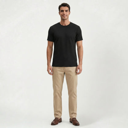 T-shirt classique léger pour homme au style raffiné