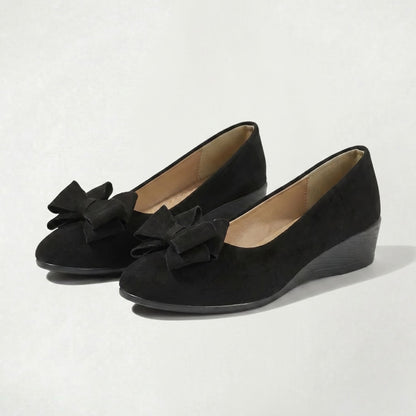 Mocassins Femme Classiques à Nœud Confortables à Enfiler