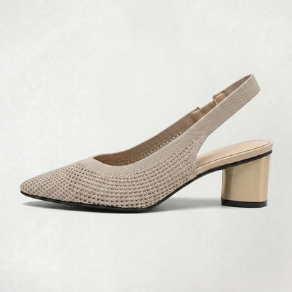 Escarpins d’été élégants à bout fermé pour femme
