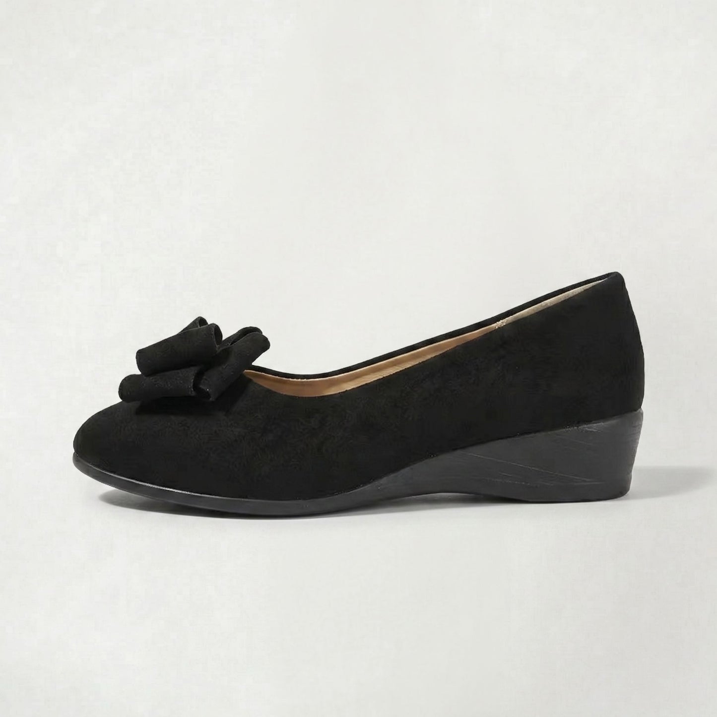 Mocassins Femme Classiques à Nœud Confortables à Enfiler