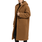 Fleece Coat, Warm Long Sherpa Outdoor Layer