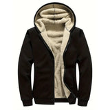 Fleece Hoodie – Sherpa-Lined Men’s Winter Layer