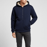 Fleece Hoodie – Sherpa-Lined Men’s Winter Layer
