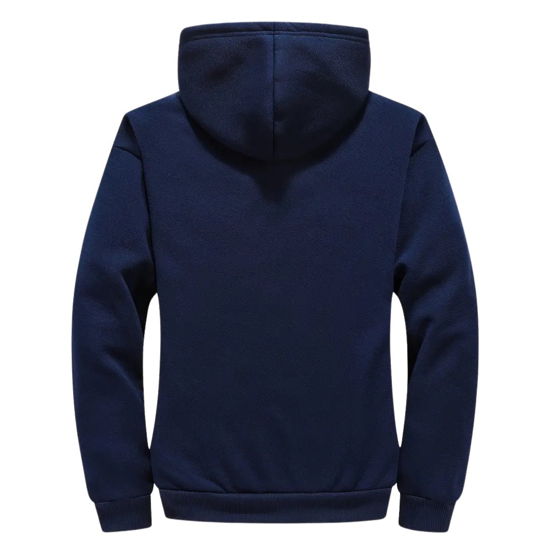 Fleece Hoodie – Sherpa-Lined Men’s Winter Layer
