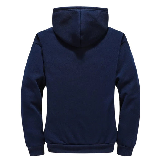 Fleece Hoodie – Sherpa-Lined Men’s Winter Layer