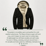 Fleece Hoodie – Sherpa-Lined Men’s Winter Layer