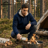Fleece Hoodie – Sherpa-Lined Men’s Winter Layer