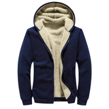 Fleece Hoodie – Sherpa-Lined Men’s Winter Layer
