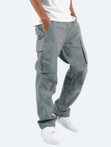 DRAWSTRING CARGO TROUSERS FOR MEN