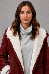 Women's Fleece-Lined Coat - Warm Everyday Winter Jacket